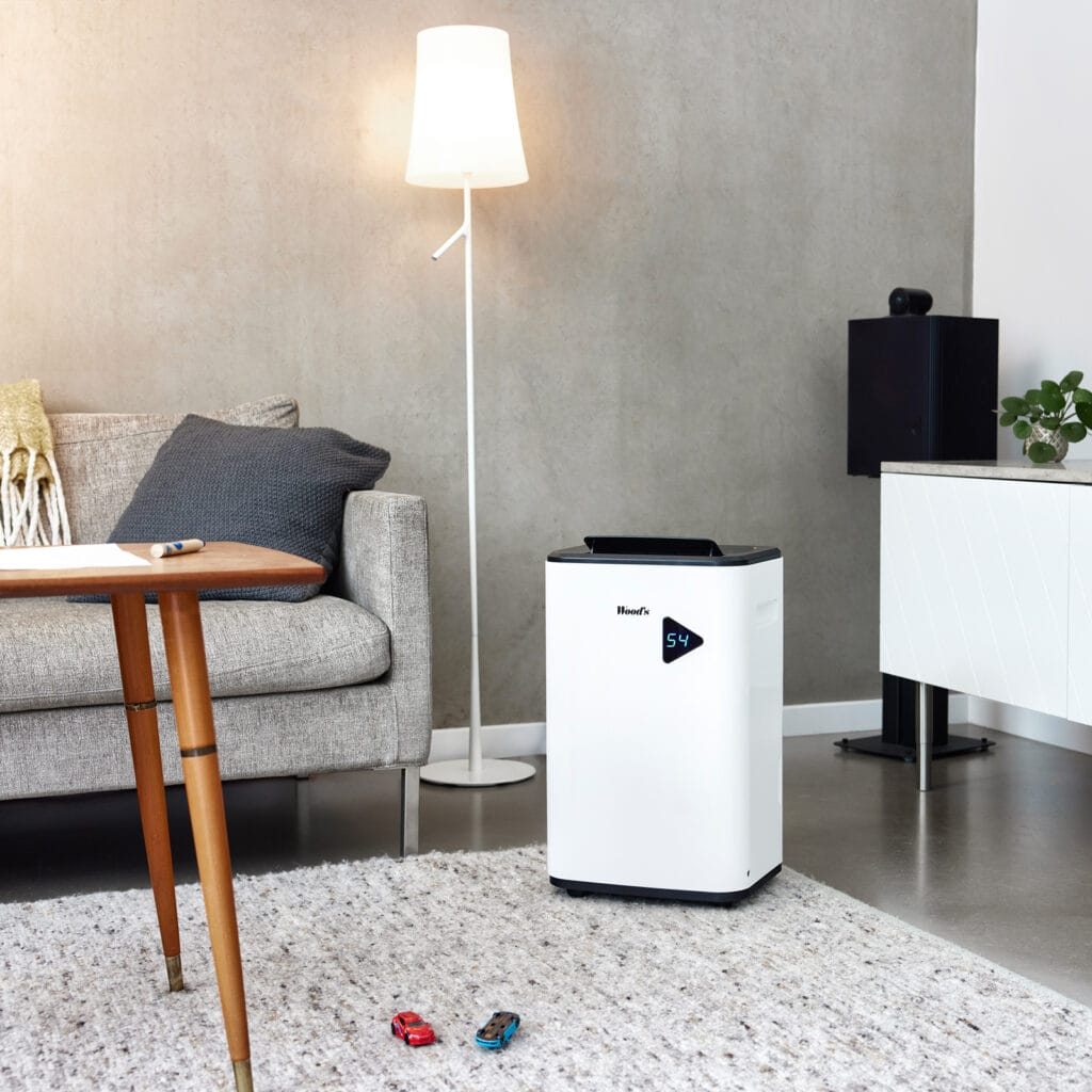 Woods MDX20P im Wohnzimmer