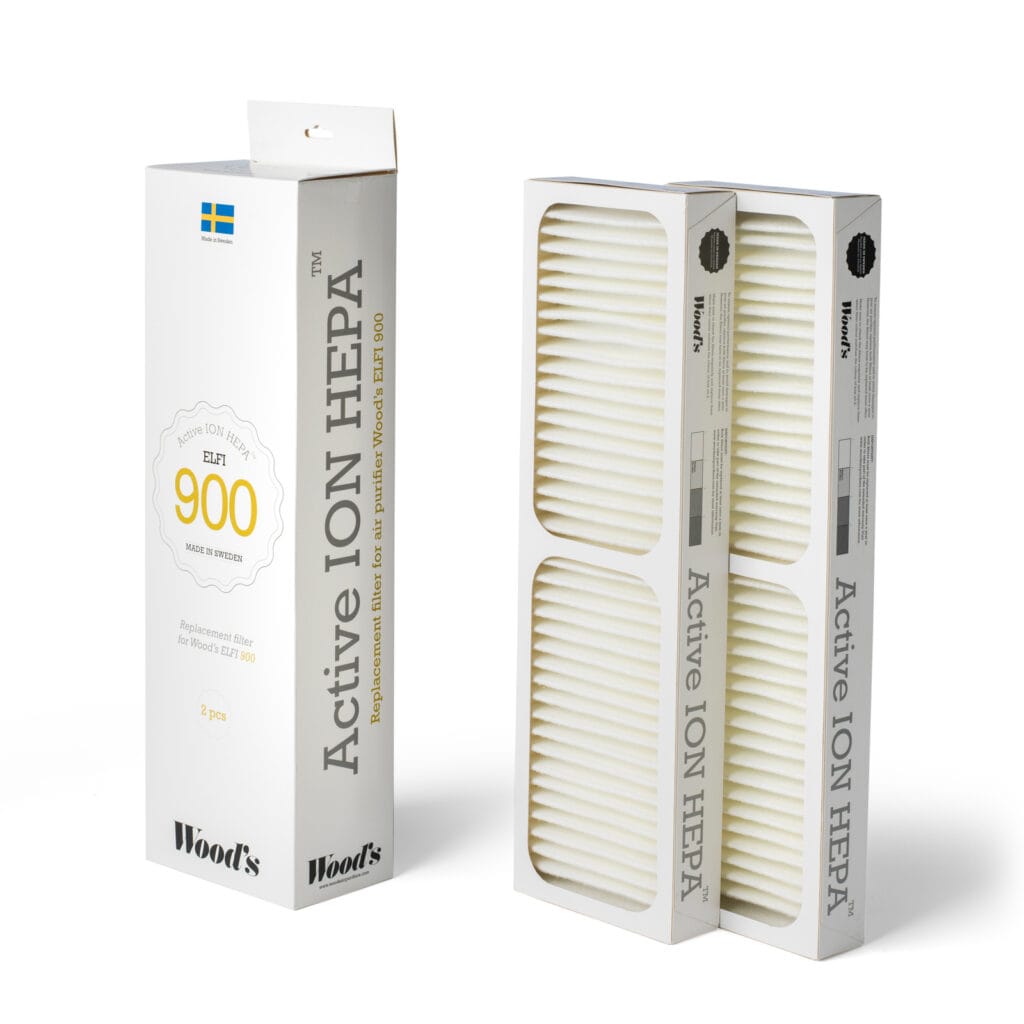 Wood's active ion hepa filter for 900 serie