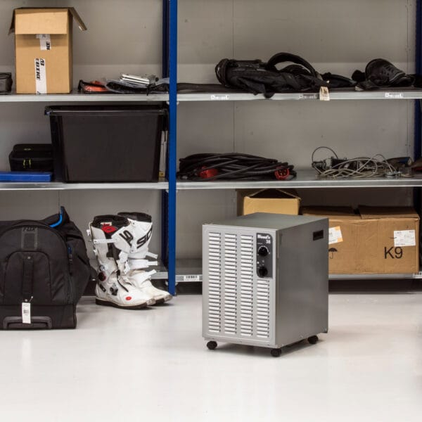 Woods SW38FM in garage