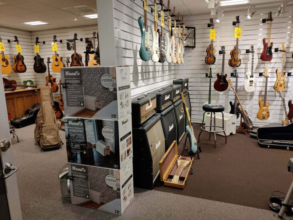 Wood's vienna i musikaffär