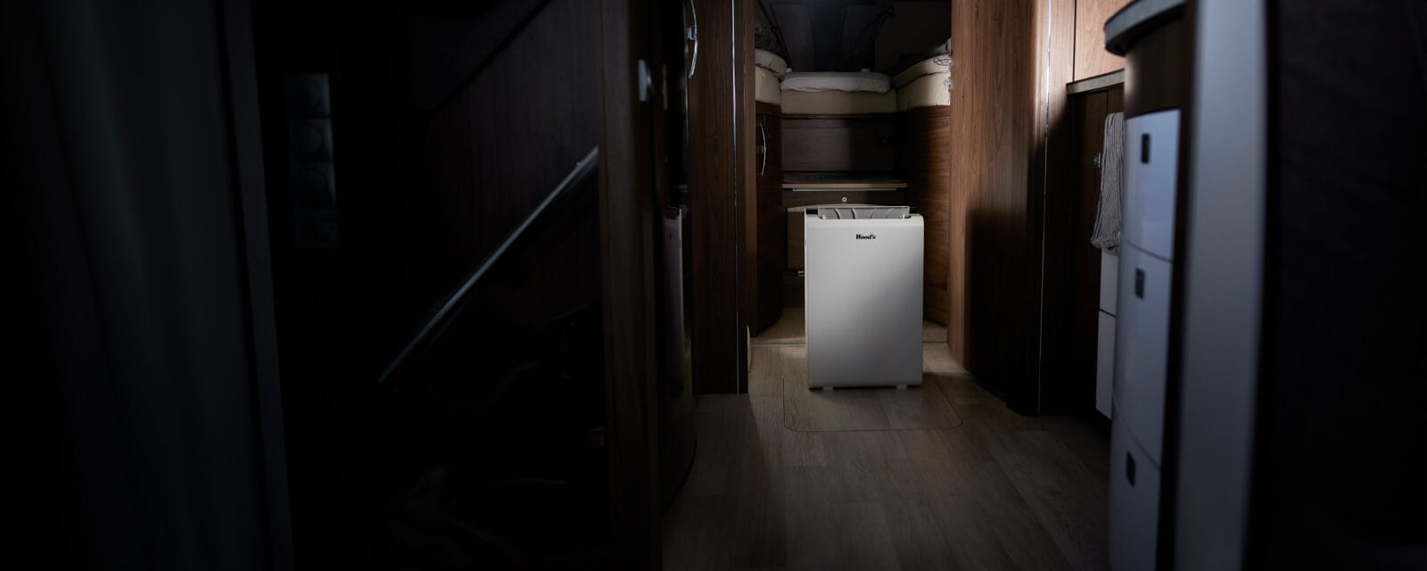 Wood's WDD90 in caravan