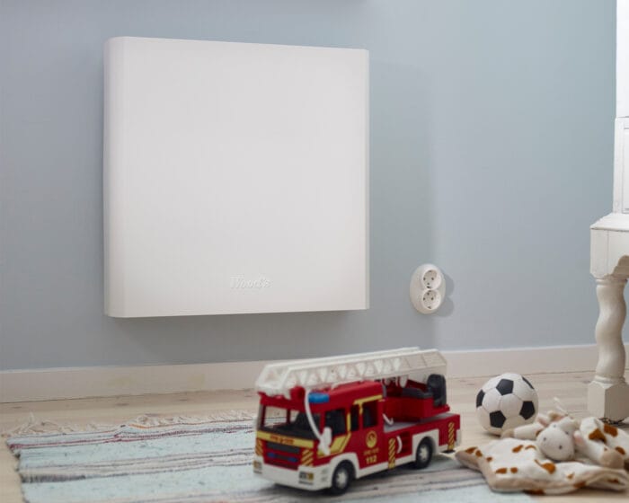 Wood's Tall 155 på barnerommet