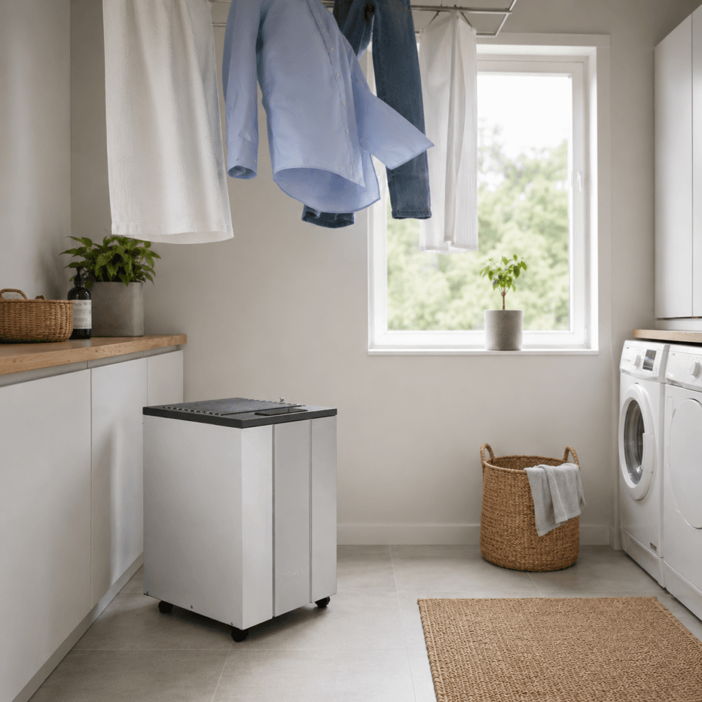 Wood's LD40 in laundry room
