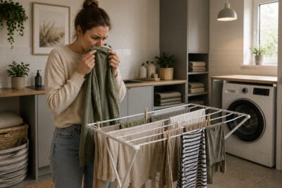 Laundry smells sour