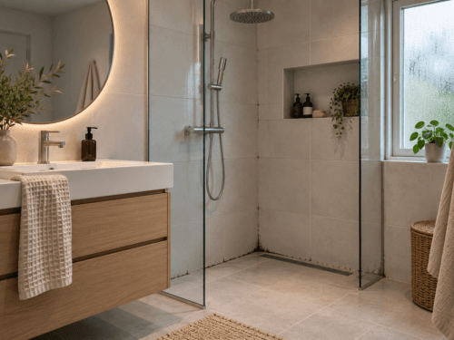 Mould in bathroom